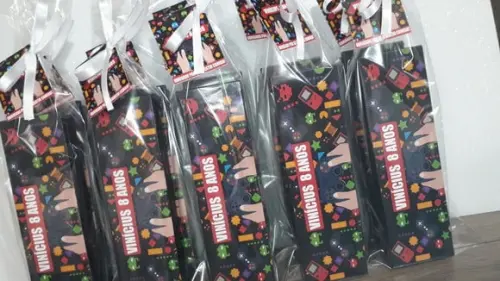 Kit Domino e Pega Varetas Personalizado Video Game