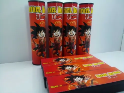 Kit Domino e Pega Varetas Tema Dragon Ball