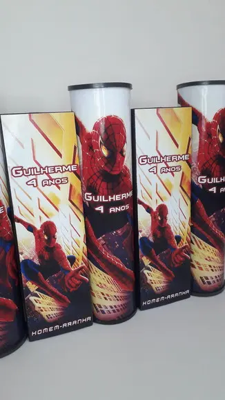 Kit Domino e Pega Varetas Tema Homem Aranha