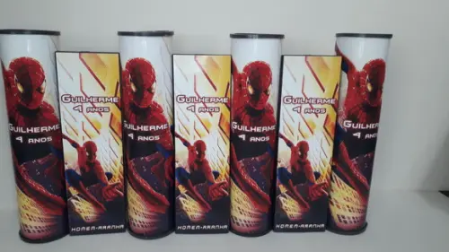 Kit Domino e Pega Varetas Tema Homem Aranha