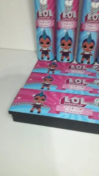 Kit Domino e Pega Varetas Tema Lol