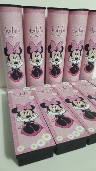 Kit Domino e Pega Varetas Tema Minnie