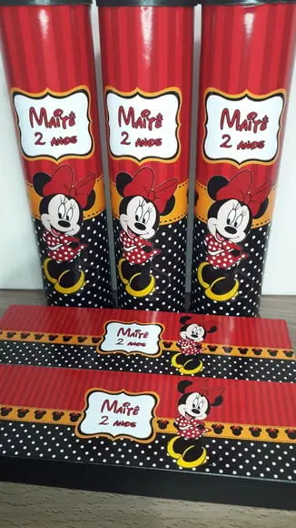 Kit Domino e Pega Varetas Tema Minnie