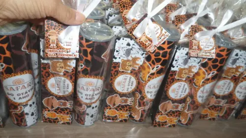 Kit Domino e Pega Varetas Tema Safari