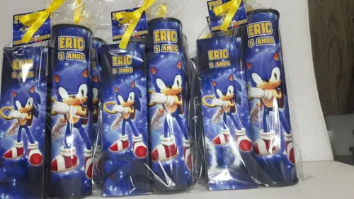 Kit Domino e Pega Varetas Tema Sonic