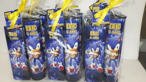 Kit Domino e Pega Varetas Tema Sonic