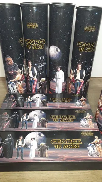 Kit Domino e Pega Varetas Tema Star Wars