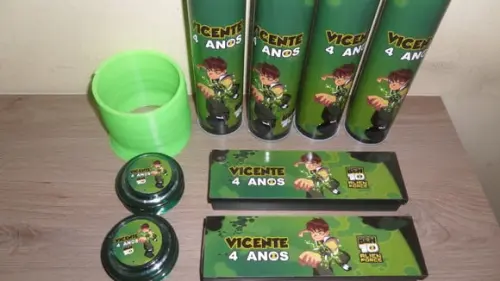 Kit Domino+ioiô+pega Varetas +mola Patrulha Canina