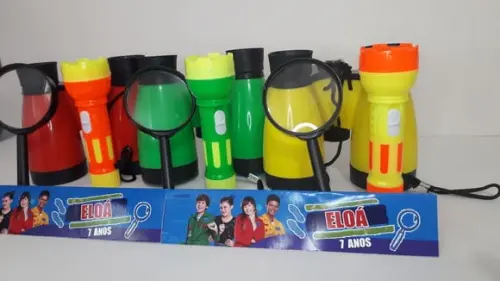 Kit Dpa Binoculo + Lanterna + Lupa