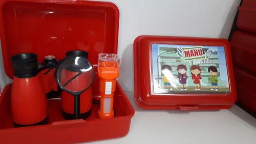 Kit Dpa Case + Binóculo + Lanterna + Lupa