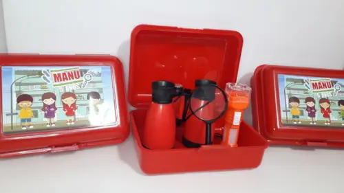 Kit Dpa Case + Binóculo + Lanterna + Lupa