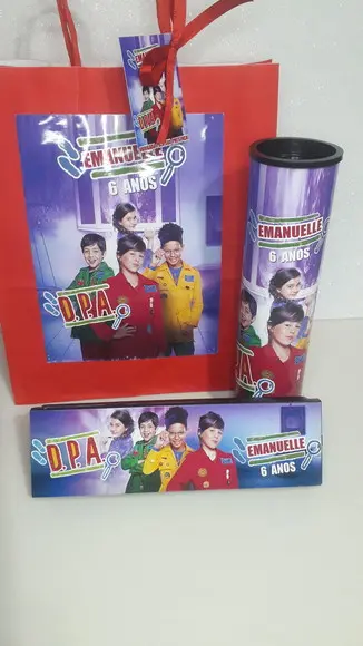 Kit Dpa Sacolinha + Domino + Pega Varetas