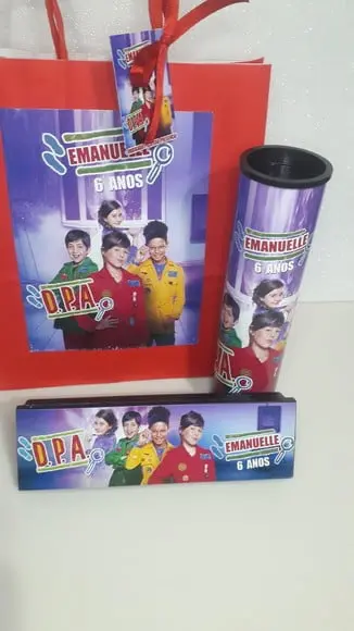 Kit Dpa Sacolinha + Domino + Pega Varetas