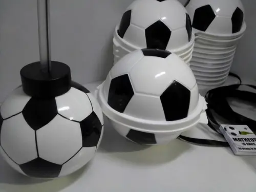 Kit Futebol Pote Bola 380 ml + Copo Bola 300 ml