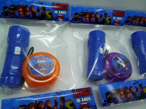 Kit Lanterna e Ioiô Tema Brawl Stars
