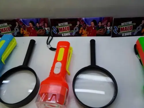 Kit Lanterna e Lupa Tema Dpa
