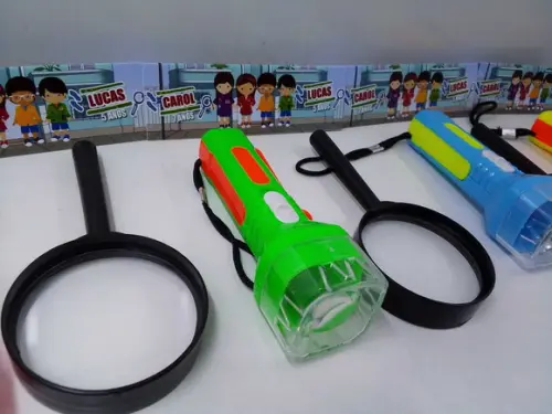 Kit Lanterna e Lupa Tema Dpa