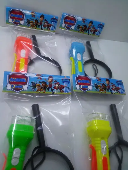 Kit Lanterna e Lupa Tema Patrulha Canina