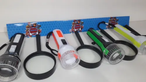 Kit Lanterna e Lupa Tema Patrulha Canina