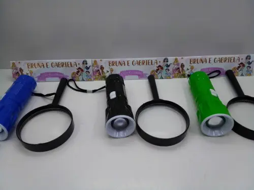 Kit Lanterna e Lupa Tema Princesas