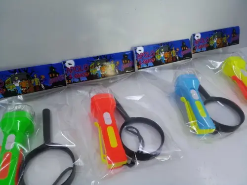 Kit Lanterna e Lupa Tema Scooby Doo