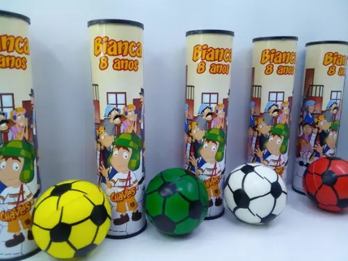 Kit Pega Varetas + Mini Bola Macia 6x6cm Tema Chaves