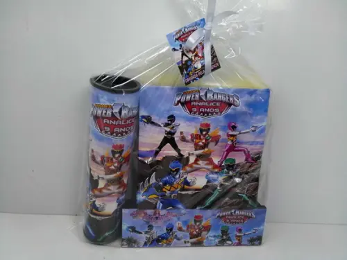 Kit Resta 1 + Domino + Pega Varetas Power Rangers