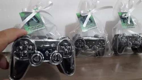 Lembrancinha Formato de Controle de Video Game Playstation