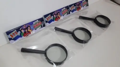 Lupa + Lapela Personalizada Detetive Detetive