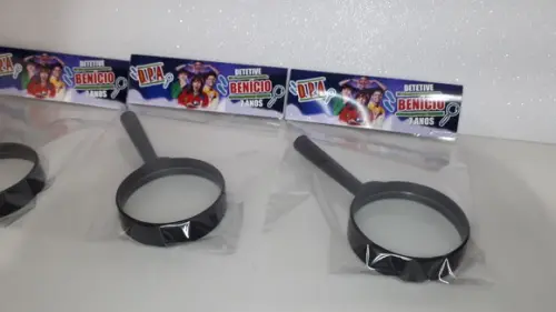 Lupa + Lapela Personalizada Detetive Detetive