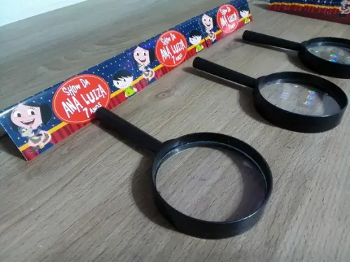 Lupa + Lapela Personalizada Show da Luna