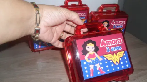 Maletinha Personalizada Mulher Maravilha