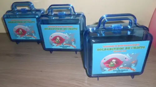 Maletinha Personalizada Tema Evangelico
