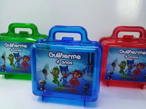 Maletinha Personalizada Tema Pj