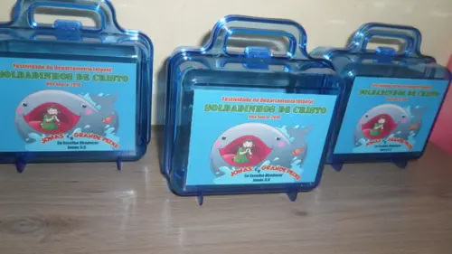 Maletinha Personalizada Tema Evangelico