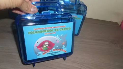 Maletinha Personalizada Tema Evangelico