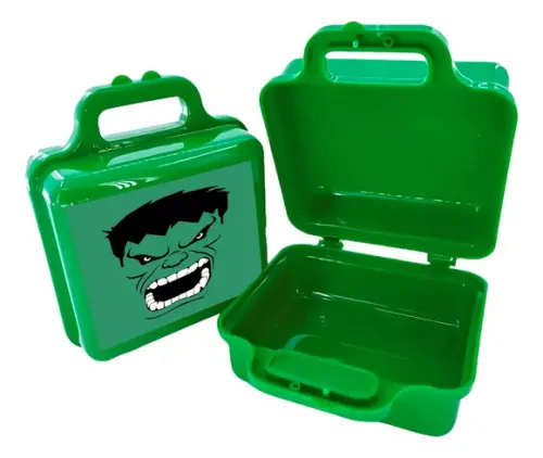 Maletinha Plastica Personalizada Tema o Incrivel Hulk