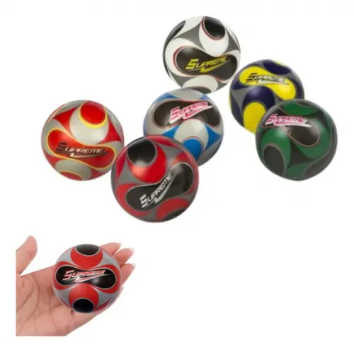 Mini Bola de Futebol Europeu 6x6x6cm+ Tag e Fita Cetim