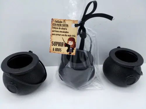 Mini Calderao Harry Potter 7x6cm Poções Mágicas