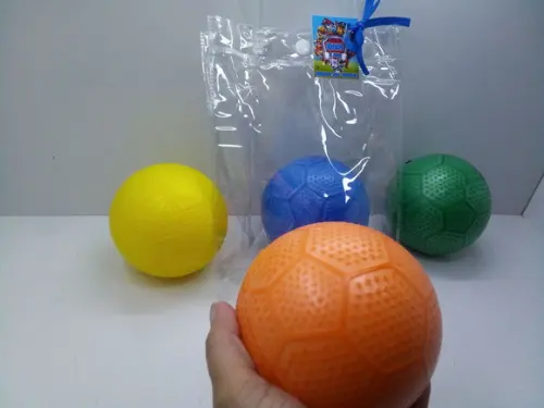 Mini Bola Macia Tamanho 9x9cm Tema Patrulha Canina