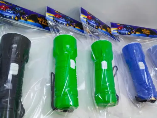Mini Lanterna de Plástico Sortidas Lapela Tema Batwheels