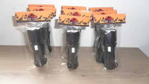 Mini Lanterna de Plástico Sortidas Lapela Tema Dinossauro