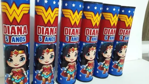 Pega Varetas Personalizado Mulher Maravilha Baby