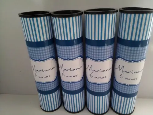 Pega Varetas Personalizado Tema Azul
