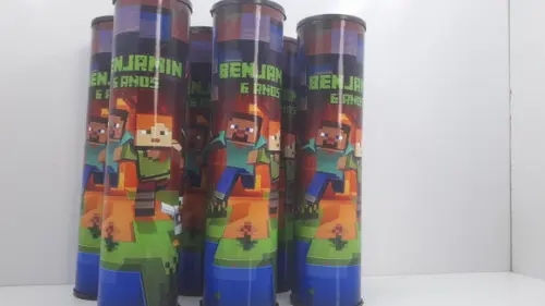 Pega Varetas Personalizado Tema Carros Minecrafit