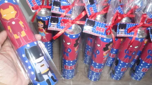 Pega Varetas Personalizado Tema Herois
