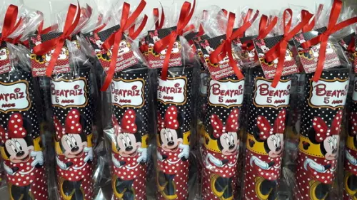 Pega Varetas Personalizado Tema Minnie