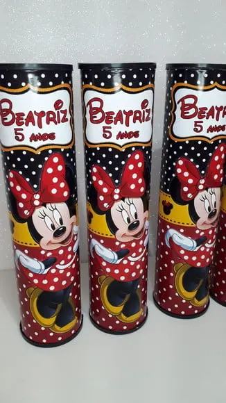 Pega Varetas Personalizado Tema Minnie