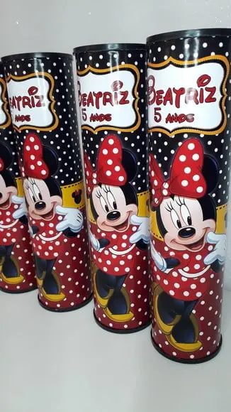 Pega Varetas Personalizado Tema Minnie