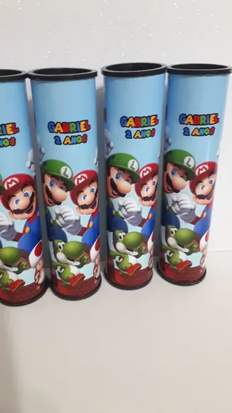 Pega Varetas Personalizado Tema Super Mario